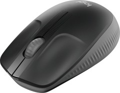 Мышь Logitech M190 черный/темно-серый оптическая 1000dpi беспров. USB 2but (910-005913)