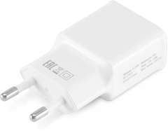 Сетевое зар./устр. Buro TJ-248W 15W 2.4A (QC) USB-A универсальное белый