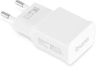 Сетевое зар./устр. Buro TJ-248W 15W 2.4A (QC) USB-A универсальное белый