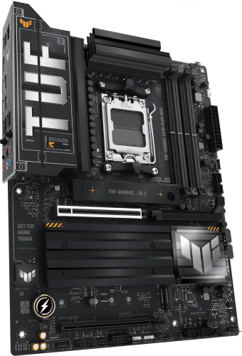 Материнская плата Asus TUF GAMING X870-PLUS WIFI Socket AM5 AMD X870 4xDDR5 ATX AC`97 8ch(7.1) 2.5Gg RAID+HDMI