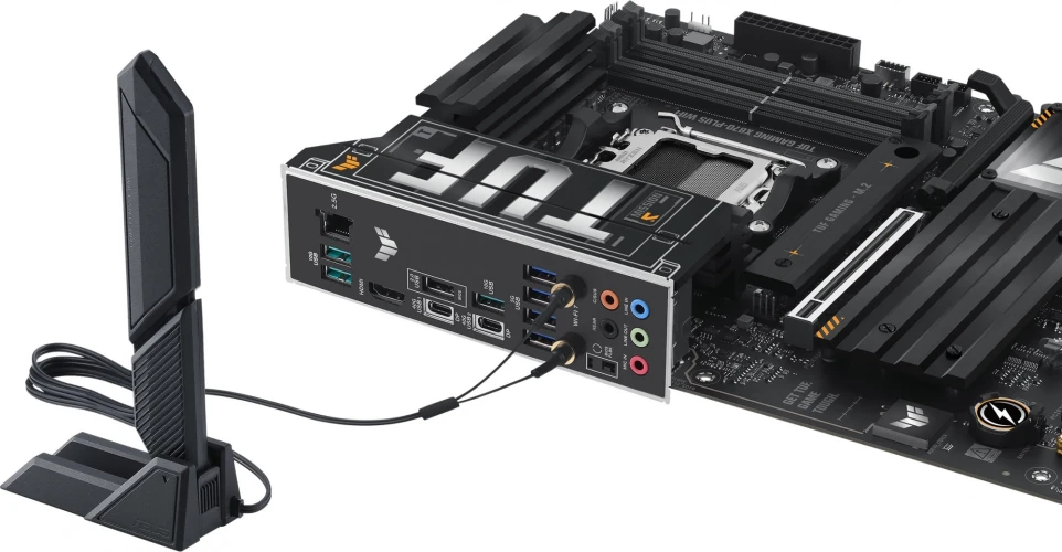 Материнская плата Asus TUF GAMING X870-PLUS WIFI Socket AM5 AMD X870 4xDDR5 ATX AC`97 8ch(7.1) 2.5Gg RAID+HDMI