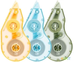 Лента коррект. Deli VR80-12 12мx5мм ассорти корпус блистер