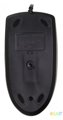 Мышь A4Tech OP-620D черный оптическая 1000dpi USB 4but