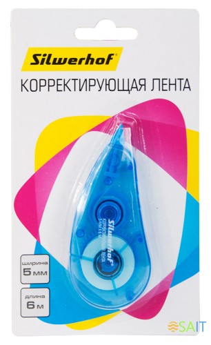 Лента коррект. Silwerhof 443017 6мх5мм блистер