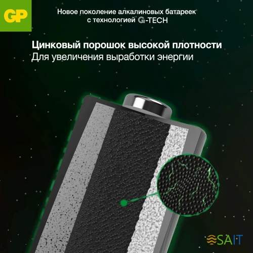 Батарея GP Super Alkaline 24AA21-2CRSBC2 AAA (2шт)