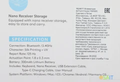 Клавиатура A4Tech Fstyler FBX50C черный USB беспроводная BT/Radio slim Multimedia (FBX50C GREY)