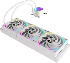 Система водяного охлаждения Formula Oasis L360 ARGB Soc-AM5/AM4/1200/2066/1700/1851 белый 4-pin 1-27dB Al+Cu 360W Ret (OASIS L360 ARGB WH)