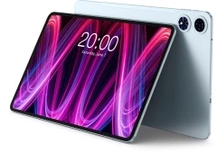 Планшет Teclast T60Plus MT6769 (2.0) 8C RAM6Gb ROM128Gb 11.97" IPS 2000x1200 4G 2Sim Android 14 серый 13Mpix 5Mpix BT WiFi microSD 1Tb 8000mAh