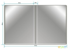 Папка с 40 прозр.вклад. Бюрократ -BPV40GREY A4 пластик 0.65мм торц.карм с бум. встав серый
