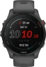 Смарт-часы Garmin Forerunner 255 33мм 1.3" корп.черный рем.темно-серый (010-02641-10)