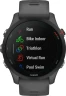 Смарт-часы Garmin Forerunner 255 33мм 1.3" корп.черный рем.темно-серый (010-02641-10)