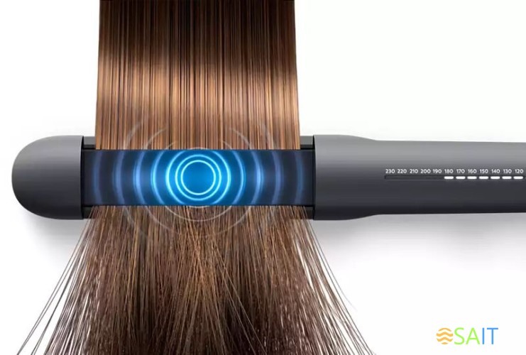 Выпрямитель Philips BHS510/00 черный макс.темп.:230С покрытие:керамическое с арган.маслом