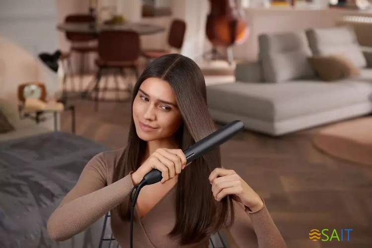 Выпрямитель Philips BHS510/00 черный макс.темп.:230С покрытие:керамическое с арган.маслом