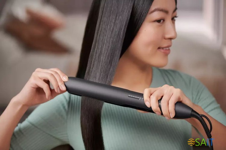 Выпрямитель Philips BHS510/00 черный макс.темп.:230С покрытие:керамическое с арган.маслом