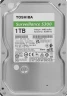 Жесткий диск Toshiba SATA-III 1Tb HDWV110UZSVA Surveillance S300 (5700rpm) 64Mb 3.5"