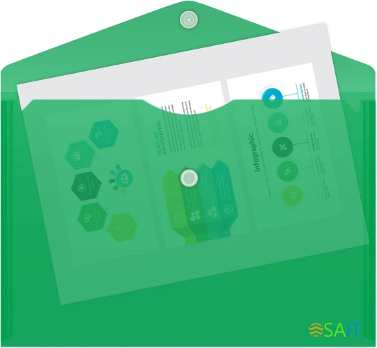 Конверт на кнопке Бюрократ -PK804A5GRN A5 пластик 0.18мм зеленый