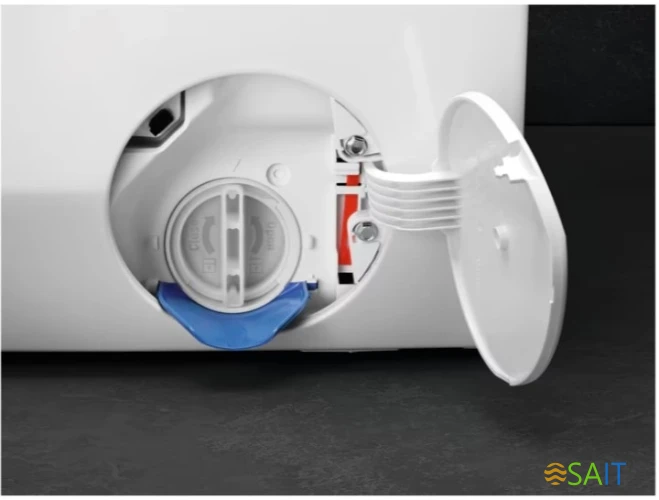 Стиральная машина AEG LWR73864O пан.англ. класс: D загр.фронтальная макс.:8кг (с сушкой) белый инвертор