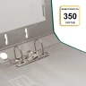 Папка-регистратор Silwerhof A4 50мм ПВХ/бумага зеленый мет.окант. сборная (упак.:2шт)