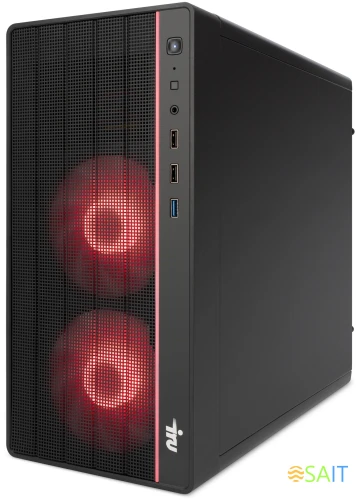 ПК IRU Game 510H6SEA MT i5 13400F (2.5) 16Gb SSD512Gb RTX4060 8Gb FreeDOS GbitEth 500W черный (RUS) (2074692)