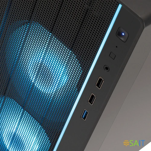 ПК IRU Game 510H6SEA MT i5 13400F (2.5) 16Gb SSD512Gb RTX4060 8Gb FreeDOS GbitEth 500W черный (RUS) (2074692)