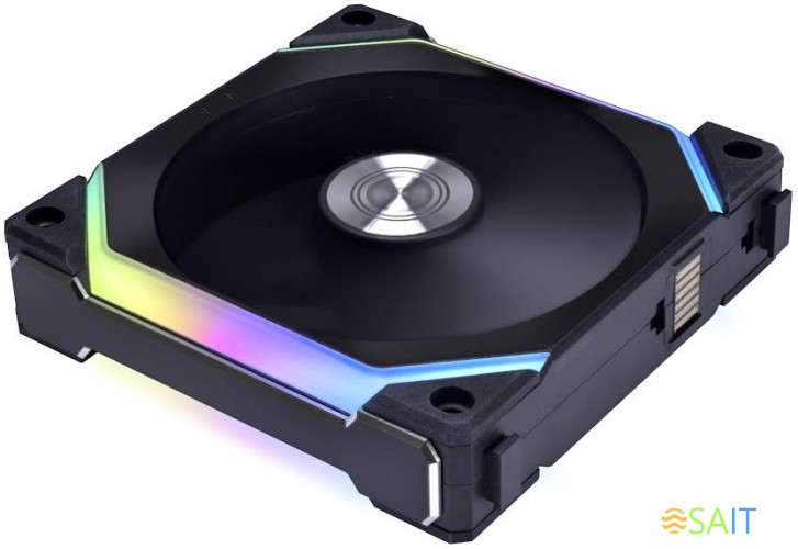 Вентилятор для корпуса Lian-Li Uni Fan SL120 V2 ARGB 120х120x28 черный 4-pin 29дБ (G99.12SLV21B.00) Ret