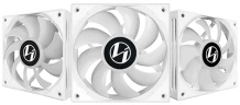 Вентилятор для корпуса Lian-Li ST120 ARGB 120х120x25 белый 4-pin 32.0дБ (упак.:3шт) (G99.12ST3W.00) Ret