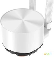 Система водяного охлаждения ID-Cooling FX360 Pro Soc-AM5/AM4/1200/1700/1851 белый 4-pin 14-35.2dB Al+Cu 350W Ret (FX360 PRO WHITE)