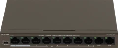 Коммутатор IP-Com F1110P-8-63W (L2) 10x100Мбит/с 8PoE 58W неуправляемый