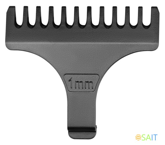 Машинка для стрижки Hyundai H-HC7111 серебристый/черный 3Вт (насадок в компл:3шт)