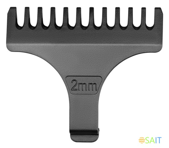 Машинка для стрижки Hyundai H-HC7111 серебристый/черный 3Вт (насадок в компл:3шт)