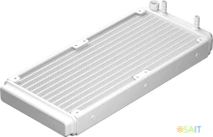 Система водяного охлаждения PcCooler DA240 WH ARGB Soc-AM5/AM4/1200/1700/1851 белый 4-pin Al+Cu 270W Ret (DA240-WHAWXX-GL)