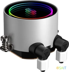 Система водяного охлаждения PcCooler DA240 WH ARGB Soc-AM5/AM4/1200/1700/1851 белый 4-pin Al+Cu 270W Ret (DA240-WHAWXX-GL)