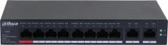Коммутатор Dahua DH-CS4010-8GT-110 (L2) 10x100Мбит/с 8PoE 110W управляемый