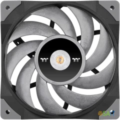 Вентилятор для корпуса Thermaltake Toughfan 12 Turbo 120х120x25 черный 4-pin 28.1дБ (CL-F121-PL12GM-A) Ret