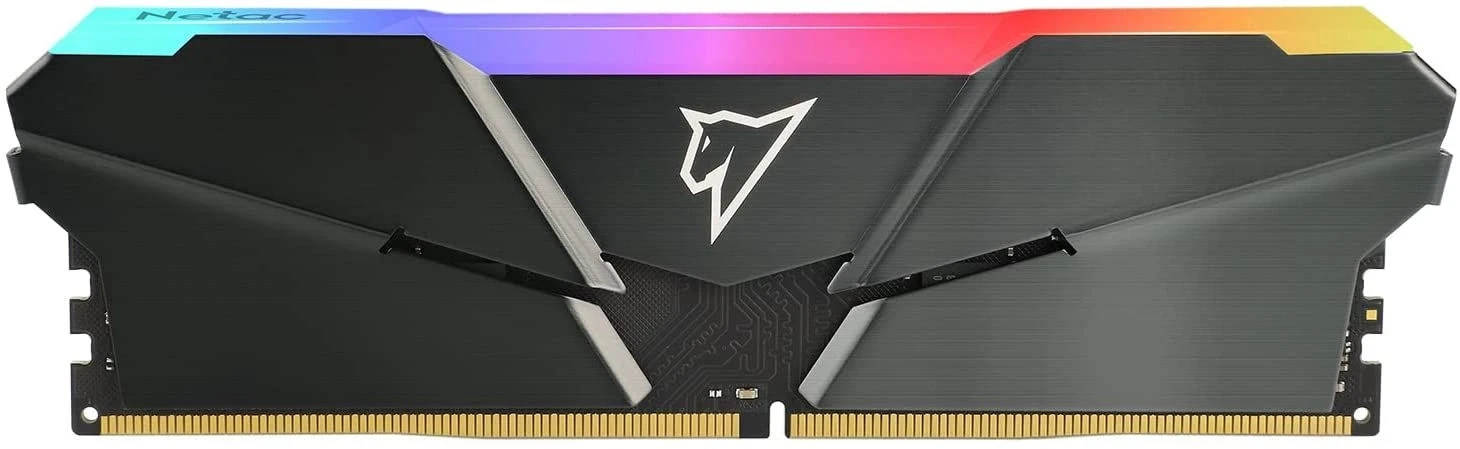 Память DDR4 16GB 3200MHz Netac NTSRD4P32SP-16E Shadow RGB RTL Gaming PC4-25600 CL16 DIMM 288-pin 1.35В single rank с радиатором Ret