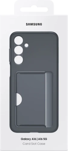 Чехол (клип-кейс) Samsung для Samsung Galaxy A16 Card Slot Case A16 черный (EF-OA166TBEGRU)