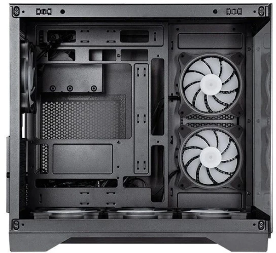 Корпус Chieftec Visio черный без БП ATX 9x120mm 2x140mm 1xUSB3.1 audio bott PSU