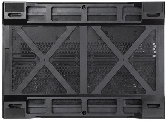 Корпус Chieftec Visio черный без БП ATX 9x120mm 2x140mm 1xUSB3.1 audio bott PSU