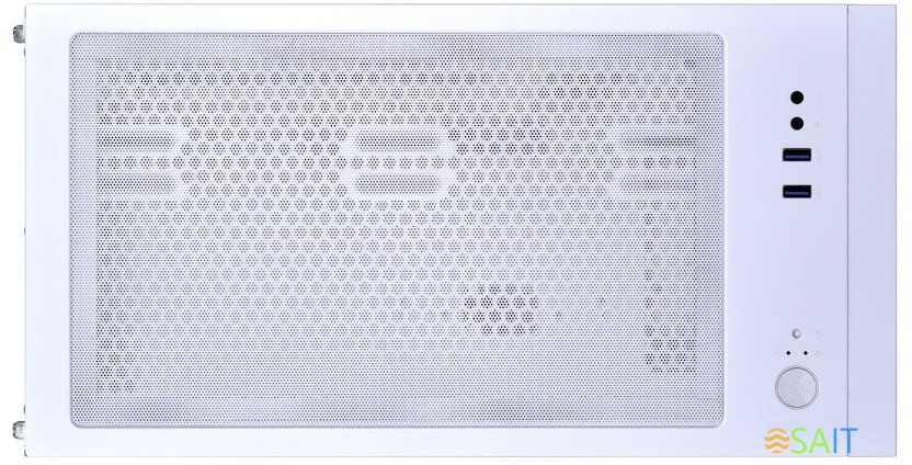 Корпус Lian-Li Lancool 205M Mesh белый без БП mATX 3x120mm 2x140mm 2xUSB3.0 audio bott PSU