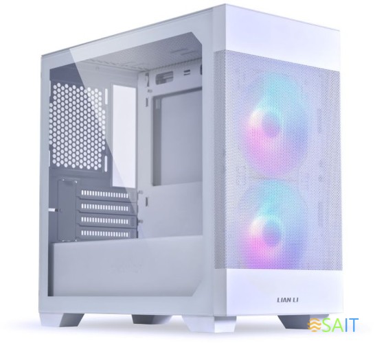 Корпус Lian-Li Lancool 205M Mesh белый без БП mATX 3x120mm 2x140mm 2xUSB3.0 audio bott PSU