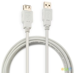 Кабель-удлинитель Buro USB A(m) USB A(f) 3м (USB2.0-AM/AF-3)