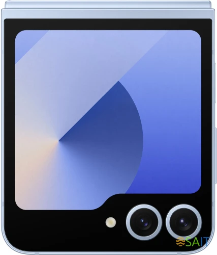 Смартфон Samsung SM-F741B Galaxy Z Flip 6 512Gb 12Gb голубой раскладной 3G 4G 1Sim 6.7" 1080x2640 Android 14 50Mpix 802.11 a/b/g/n/ac/ax NFC GPS GSM900/1800 GSM1900 Protect