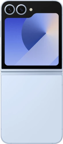 Смартфон Samsung SM-F741B Galaxy Z Flip 6 512Gb 12Gb голубой раскладной 3G 4G 1Sim 6.7" 1080x2640 Android 14 50Mpix 802.11 a/b/g/n/ac/ax NFC GPS GSM900/1800 GSM1900 Protect