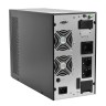 ИБП POWERMAN Online 3000 plus, LCD, двойного преобразования, 3000ВА, 2700Вт, 2 евророзетки с резервным питанием, USB, RS232, слот SNMP, разъем EPO, внешний блок батарей (в комплект не входит), 191 х 460 х 337 мм., 11 кг. Powerman Online 3000 Plus