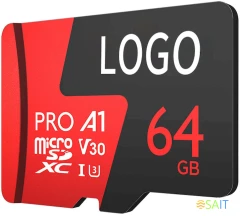 Флеш карта microSDXC 64GB Netac NT02P500PRO-064G-S P500 Extreme Pro w/o adapter