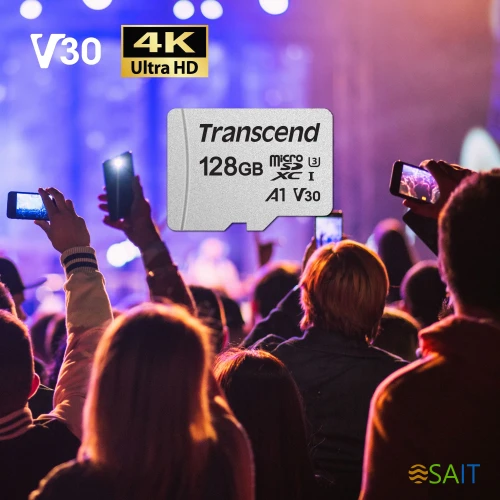 Флеш карта microSDXC 128GB Transcend TS128GUSD300S w/o adapter