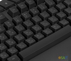 Клавиатура Оклик 777G PSYCHO черный USB Multimedia for gamer LED (подставка для запястий)