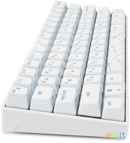 Клавиатура GMNG GG-KB505XW механическая белый USB беспроводная BT/Radio for gamer LED (1910522)