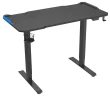 Стол для компьютера Cactus подъёмный столешница МДФ карбон каркас черный (CS-ED-GBK)