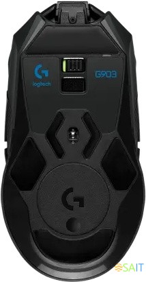 Мышь Logitech G903 LightSpeed Hero черный оптическая 25600dpi беспров. USB2.0 9but (910-005676)